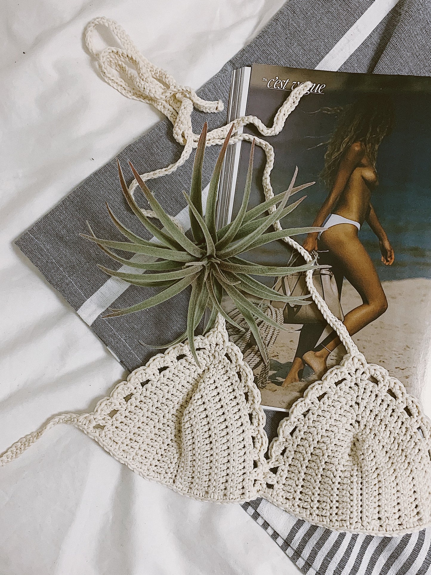 Crochet Bikini Top Pattern