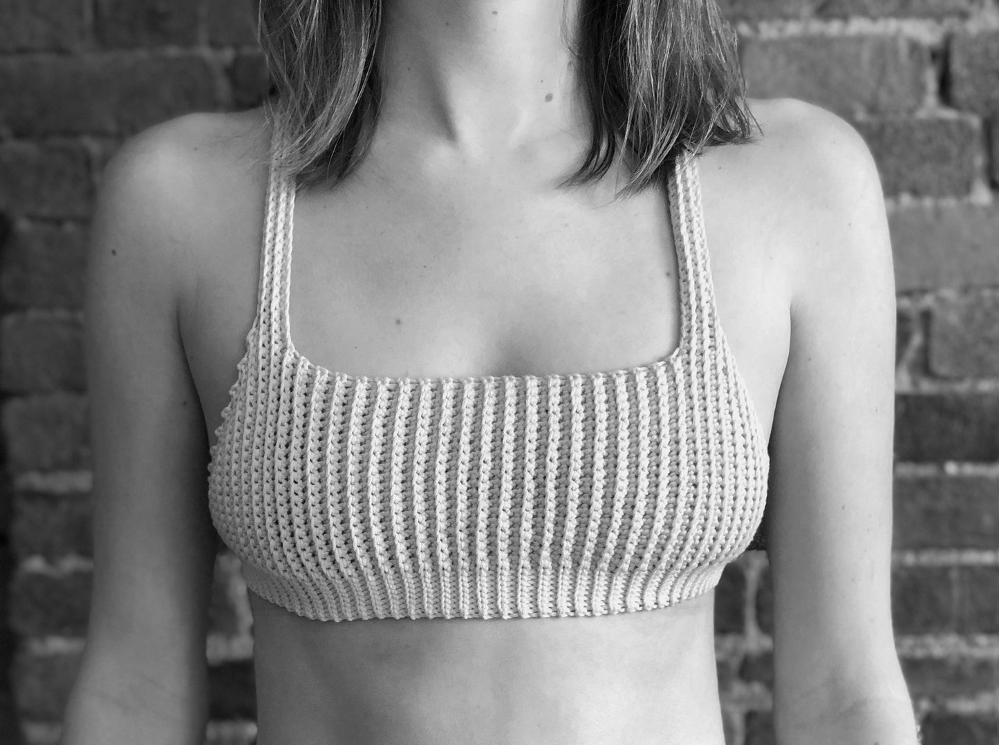 Crochet Rib Bikini Top Pattern